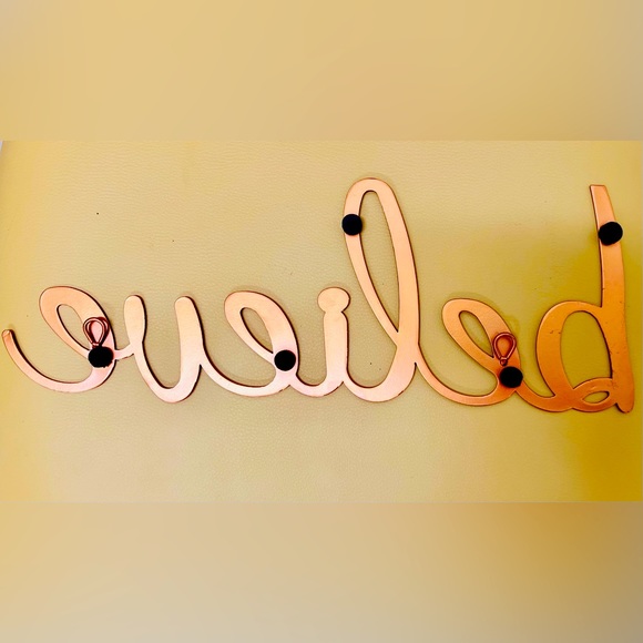 Inspirational wall decor “imagine, dream, believe” - Picture 7 of 9